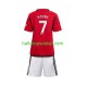 Manchester United Voetbalshirt Mount 7 Kleuters/Kids Thuis Tenue 2023-2024 Korte Mouw