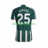 Manchester United Voetbalshirt Sancho 25 Heren Uit Tenue 2023-2024 Korte Mouw