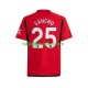 Manchester United Voetbalshirt Sancho 25 Heren Thuis Tenue 2023-2024 Korte Mouw