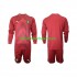 Marokko Voetbalshirt Doelman Kleuters/Kids Thuis Tenue 2022 Lange Mouw