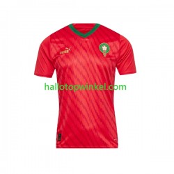 Marokko Voetbalshirt Heren Thuis Tenue 2023 Korte Mouw