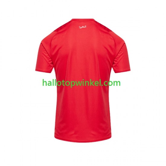 Marokko Voetbalshirt Heren Thuis Tenue 2023 Korte Mouw