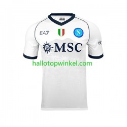 Napoli Voetbalshirt Heren Uit Tenue 2023-2024 Korte Mouw