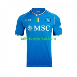 Napoli Voetbalshirt Heren Thuis Tenue 2023-2024 Korte Mouw