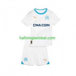 Olympique Marseille Voetbalshirt Kleuters/Kids Thuis Tenue 2023-2024 Korte Mouw