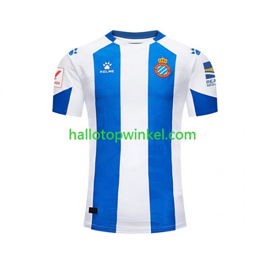 RCD Espanyol Voetbalshirt Heren Thuis Tenue 2023-2024 Korte Mouw