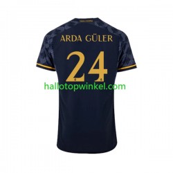 Real Madrid Voetbalshirt Arda Guler 24 Heren Uit Tenue 2023-2024 Korte Mouw
