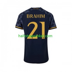 Real Madrid Voetbalshirt Brahim Diaz 21 Heren Uit Tenue 2023-2024 Korte Mouw