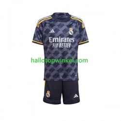 Real Madrid Voetbalshirt Kleuters/Kids Uit Tenue 2023-2024 Korte Mouw