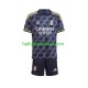 Real Madrid Voetbalshirt Kleuters/Kids Uit Tenue 2023-2024 Korte Mouw