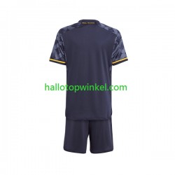 Real Madrid Voetbalshirt Kleuters/Kids Uit Tenue 2023-2024 Korte Mouw