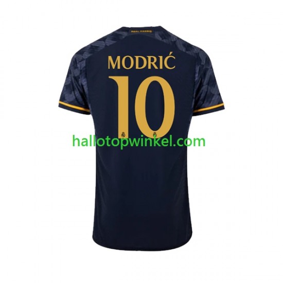 Real Madrid Voetbalshirt Modrić Luka 10 Heren Uit Tenue 2023-2024 Korte Mouw