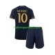 Real Madrid Voetbalshirt Modrić Luka 10 Kleuters/Kids Uit Tenue 2023-2024 Korte Mouw