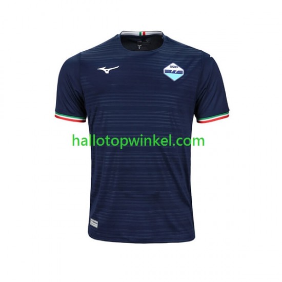 SS Lazio Voetbalshirt Heren Uit Tenue 2023-2024 Korte Mouw