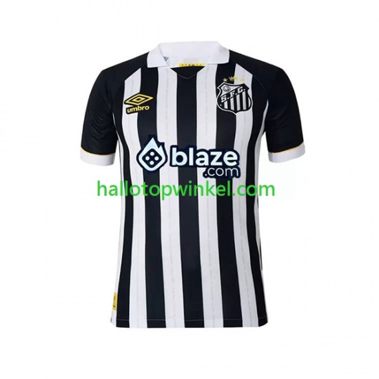 Santos FC Voetbalshirt Heren Uit Tenue 2023-2024 Korte Mouw