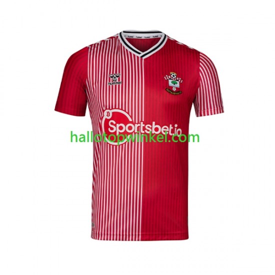Southampton Voetbalshirt Heren Thuis Tenue 2023-2024 Korte Mouw