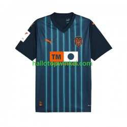 Valencia CF Voetbalshirt Heren Uit Tenue 2023-2024 Korte Mouw