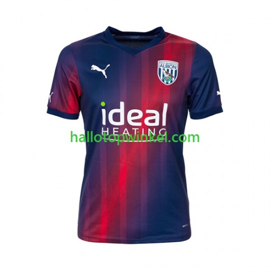 West Bromwich Albion Voetbalshirt Heren Derde Tenue 2023-2024 Korte Mouw