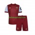 West Ham United Voetbalshirt Kleuters/Kids Thuis Tenue 2023-2024 Korte Mouw