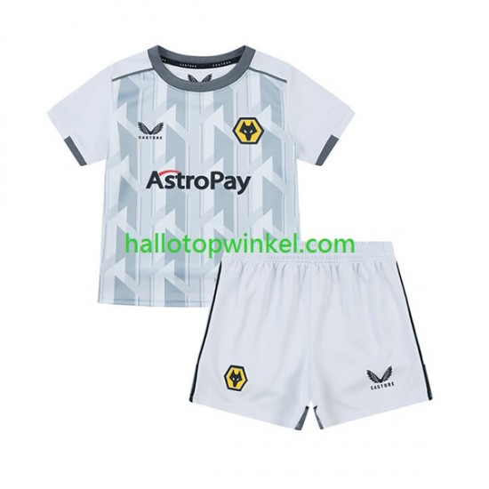 Wolverhampton Wanderers Voetbalshirt Kleuters/Kids Derde Tenue 2023-2024 Korte Mouw