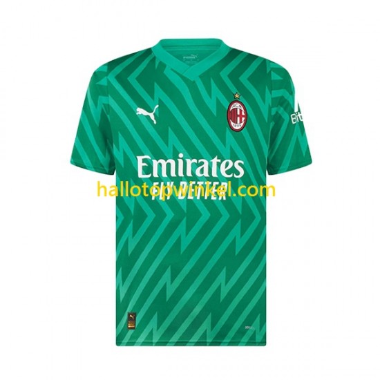 AC Milan Voetbalshirt Doelman Heren Thuis Tenue 2023-2024 Korte Mouw