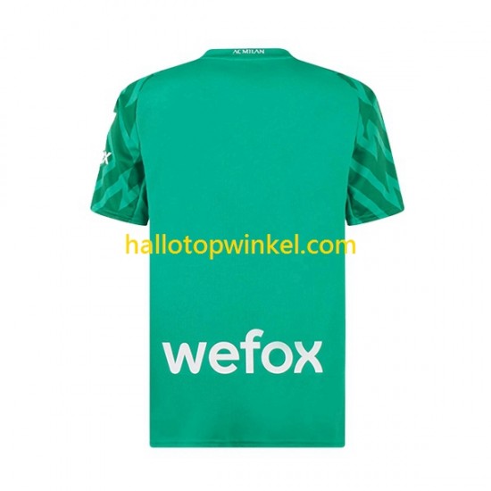 AC Milan Voetbalshirt Doelman Heren Thuis Tenue 2023-2024 Korte Mouw