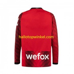 AC Milan Voetbalshirt Heren Thuis Tenue 2023-2024 Lange Mouw