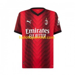 AC Milan Voetbalshirt Heren Thuis Tenue 2023-2024 Korte Mouw