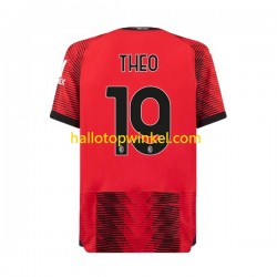 AC Milan Voetbalshirt Theo Hernandez 19 Heren Thuis Tenue 2023-2024 Korte Mouw