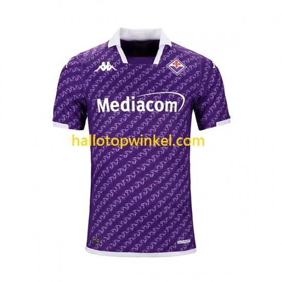 Fiorentina Voetbalshirt Heren Thuis Tenue 2023-2024 Korte Mouw
