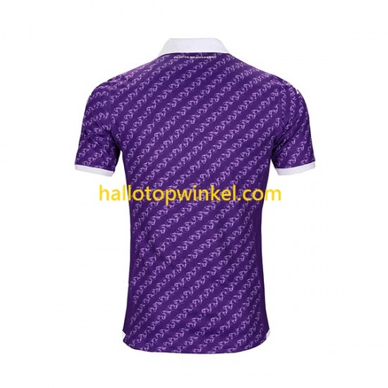 Fiorentina Voetbalshirt Heren Thuis Tenue 2023-2024 Korte Mouw