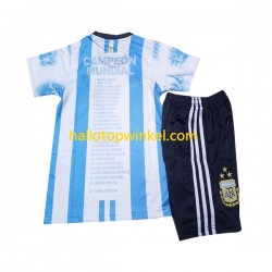 Argentinië Voetbalshirt All Stars Kleuters/Kids Thuis Tenue 2023 Korte Mouw
