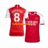 Arsenal Voetbalshirt Martin Odegaard 8 Heren Thuis Tenue 2023-2024 Korte Mouw