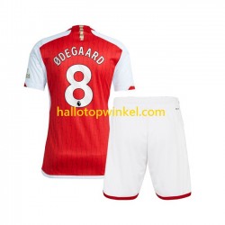 Arsenal Voetbalshirt Martin Odegaard 8 Kleuters/Kids Thuis Tenue 2023-2024 Korte Mouw