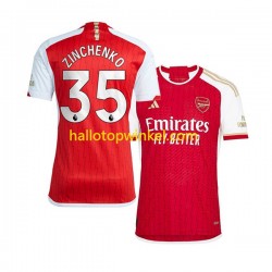Arsenal Voetbalshirt Oleksandr Zinchenko 35 Heren Thuis Tenue 2023-2024 Korte Mouw