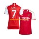 Arsenal Voetbalshirt Saka 7 Heren Thuis Tenue 2023-2024 Korte Mouw
