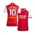 Arsenal Voetbalshirt Smith Rowe 10 Heren Thuis Tenue 2023-2024 Korte Mouw