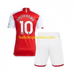 Arsenal Voetbalshirt Smith Rowe 10 Kleuters/Kids Thuis Tenue 2023-2024 Korte Mouw