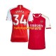 Arsenal Voetbalshirt Xhaka 34 Heren Thuis Tenue 2023-2024 Korte Mouw