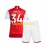 Arsenal Voetbalshirt Xhaka 34 Kleuters/Kids Thuis Tenue 2023-2024 Korte Mouw