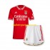 Benfica Voetbalshirt Kleuters/Kids Thuis Tenue 2023-2024 Korte Mouw