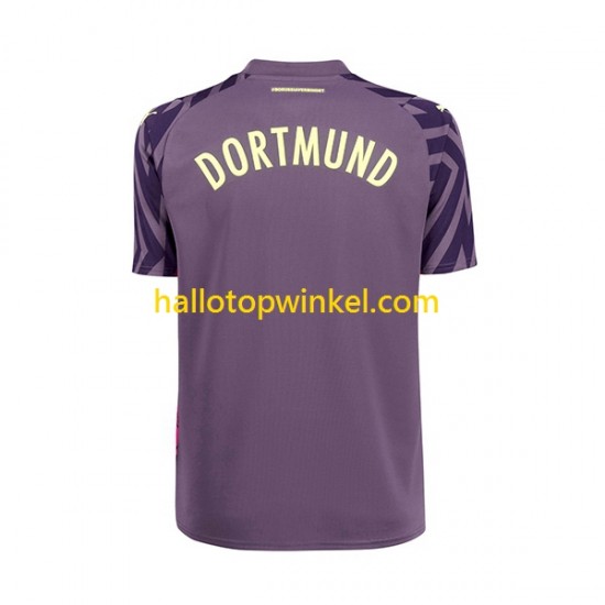 Borussia Dortmund Voetbalshirt Doelman Heren Thuis Tenue 2023-2024 Korte Mouw
