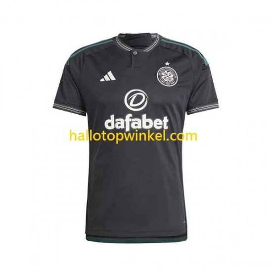 Celtic Voetbalshirt FC Heren Uit Tenue 2023-2024 Korte Mouw