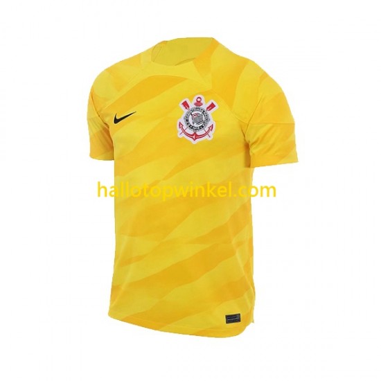Corinthians Voetbalshirt Doelman Heren Uit Tenue 2023-2024 Korte Mouw