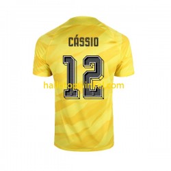 Corinthians Voetbalshirt Cassio 12 Doelman Heren Uit Tenue 2023-2024 Korte Mouw