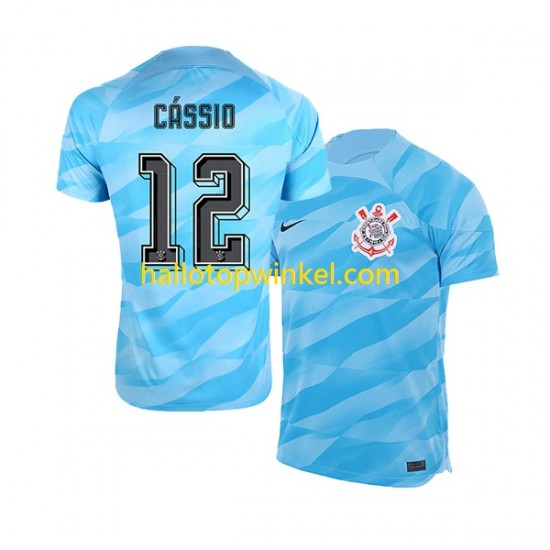 Corinthians Voetbalshirt Cassio 12 Doelman Heren Thuis Tenue 2023-2024 Korte Mouw
