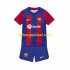 FC Barcelona Voetbalshirt Kleuters/Kids Thuis Tenue 2023-2024 Korte Mouw