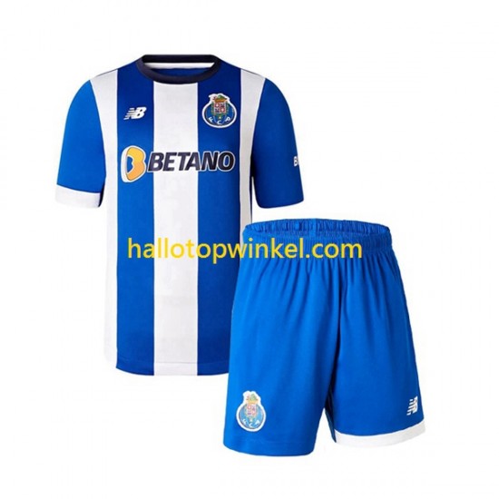 FC Porto Voetbalshirt Kleuters/Kids Thuis Tenue 2023-2024 Korte Mouw