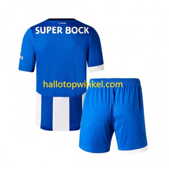 FC Porto Voetbalshirt Kleuters/Kids Thuis Tenue 2023-2024 Korte Mouw
