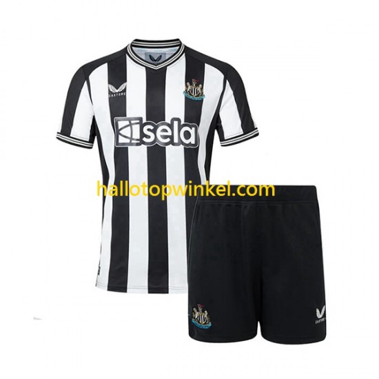 Newcastle United Voetbalshirt Kleuters/Kids Thuis Tenue 2023-2024 Korte Mouw